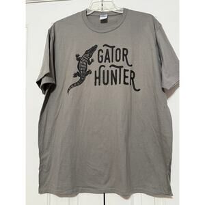 Unisex Gator Hunter Graphic T-Shirt, Size 2XL